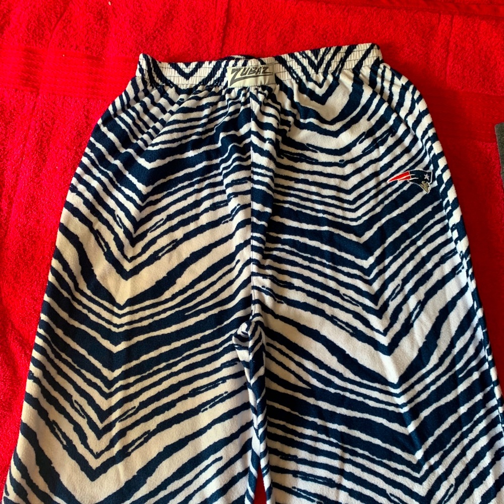 NEw England Patriots pajama pants.